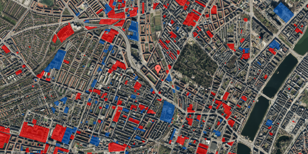 Jordforureningskort på Borups Allé 13, 3. th, 2200 København N