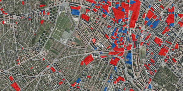 Jordforureningskort på Borups Allé 192, st. th, 2400 København NV