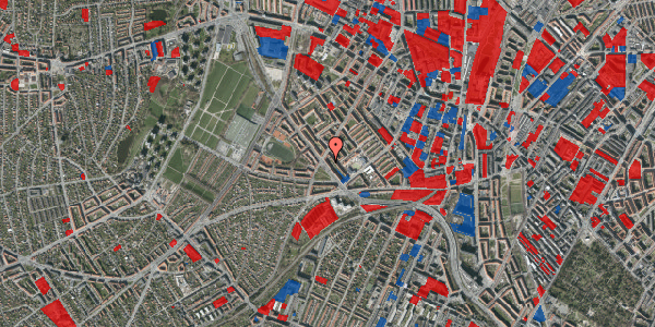 Jordforureningskort på Borups Allé 196, 2. th, 2400 København NV