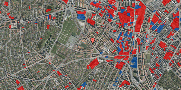 Jordforureningskort på Borups Allé 215A, 2. th, 2400 København NV