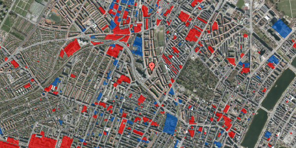 Jordforureningskort på Borups Plads 30, 1. tv, 2200 København N