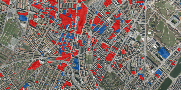 Jordforureningskort på Bragesgade 1, 3. th, 2200 København N