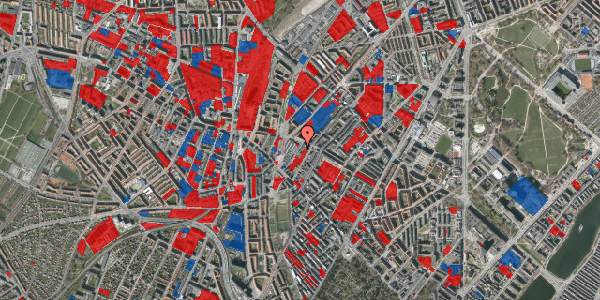 Jordforureningskort på Bragesgade 14, 1. th, 2200 København N