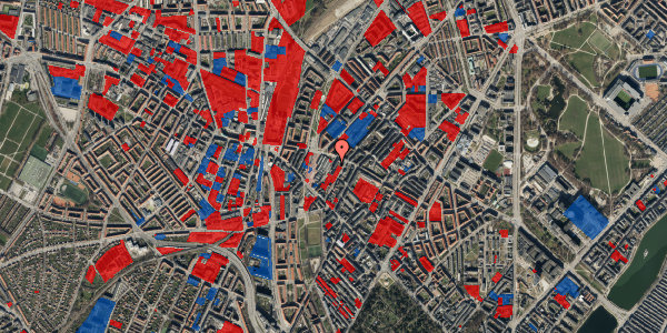 Jordforureningskort på Bragesgade 14, 3. tv, 2200 København N