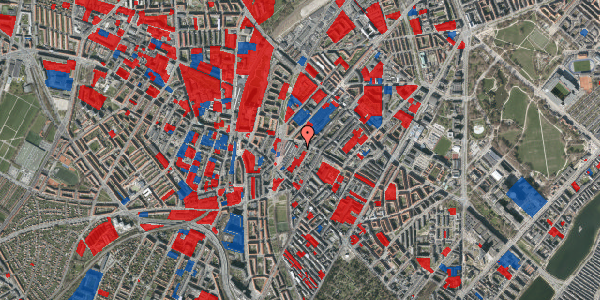 Jordforureningskort på Bragesgade 16, 1. tv, 2200 København N