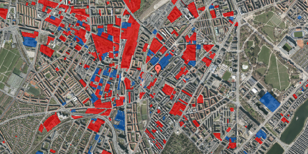 Jordforureningskort på Bragesgade 18, 3. th, 2200 København N