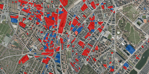 Jordforureningskort på Bragesgade 20, 4. th, 2200 København N