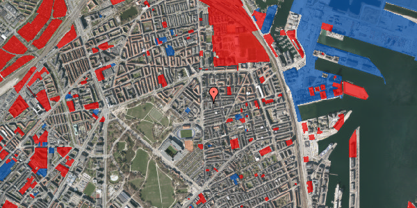 Jordforureningskort på Brammingegade 10, 4. th, 2100 København Ø