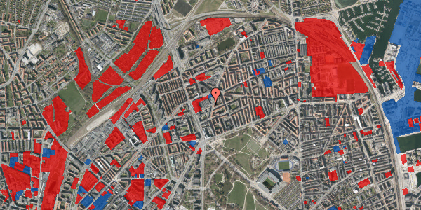 Jordforureningskort på Bryggervangen 7, kl. 9, 2100 København Ø