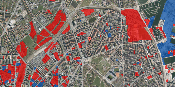 Jordforureningskort på Bryggervangen 20, 4. 1, 2100 København Ø