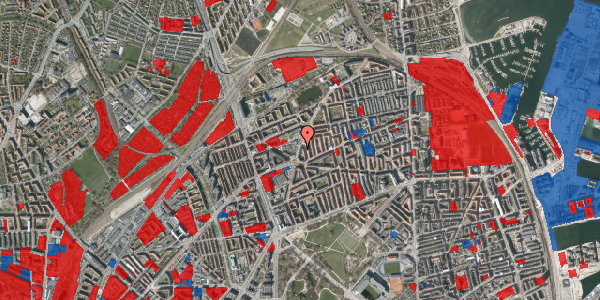 Jordforureningskort på Bryggervangen 40, 1. th, 2100 København Ø