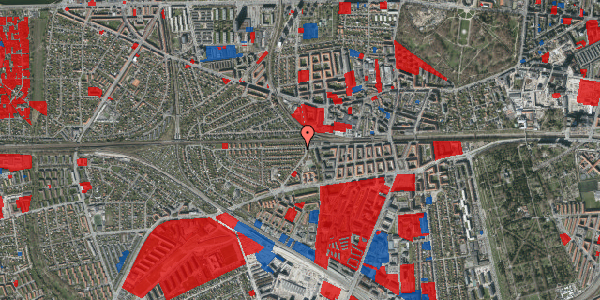 Jordforureningskort på Carl Langes Vej 5, 2500 Valby