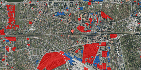 Jordforureningskort på Carl Langes Vej 40, 2500 Valby