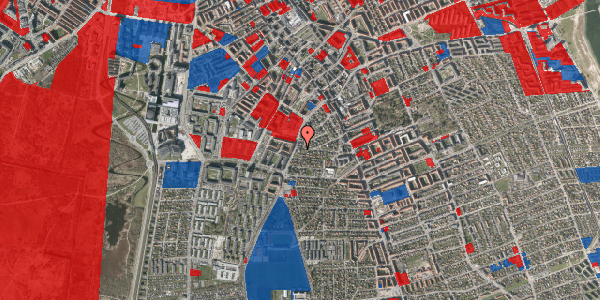 Jordforureningskort på Christian II's Allé 23, 2300 København S