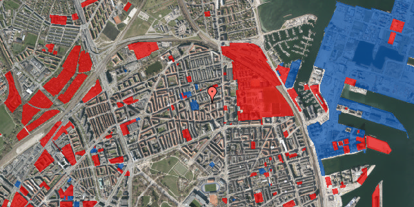 Jordforureningskort på Christiansmindevej 14, 1. th, 2100 København Ø