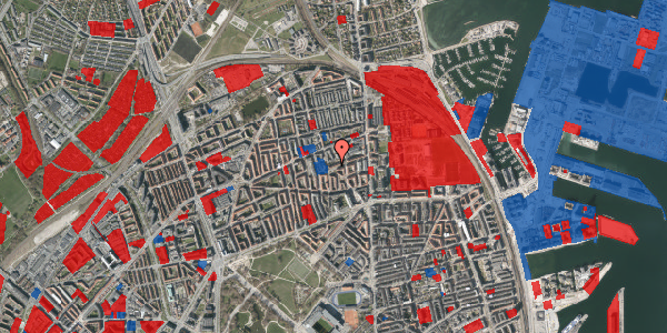 Jordforureningskort på Christiansmindevej 22, 1. th, 2100 København Ø