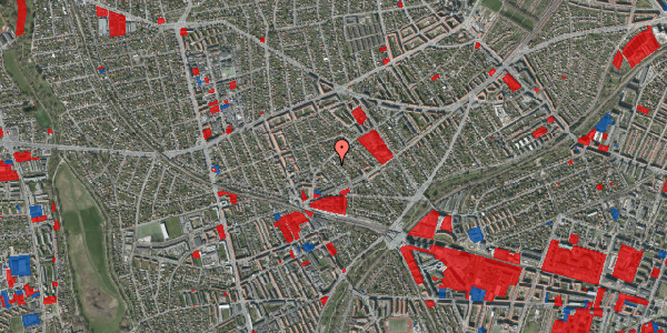 Jordforureningskort på Clausholmvej 13, 2720 Vanløse