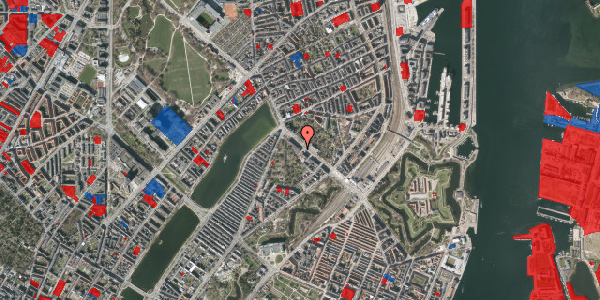 Jordforureningskort på Dag Hammarskjölds Allé 19, 1. 2, 2100 København Ø