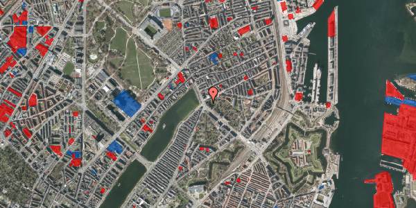 Jordforureningskort på Dag Hammarskjölds Allé 40A, 2100 København Ø