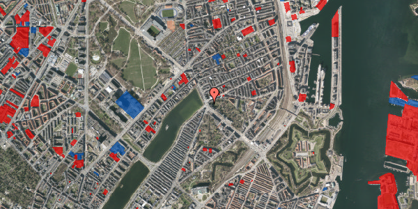 Jordforureningskort på Dag Hammarskjölds Allé 42B, 2100 København Ø