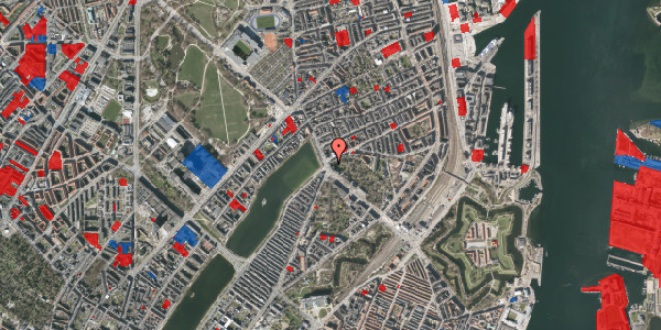 Jordforureningskort på Dag Hammarskjölds Allé 42D, 3. , 2100 København Ø