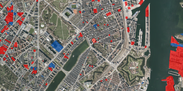 Jordforureningskort på Dag Hammarskjölds Allé 42F, 2100 København Ø