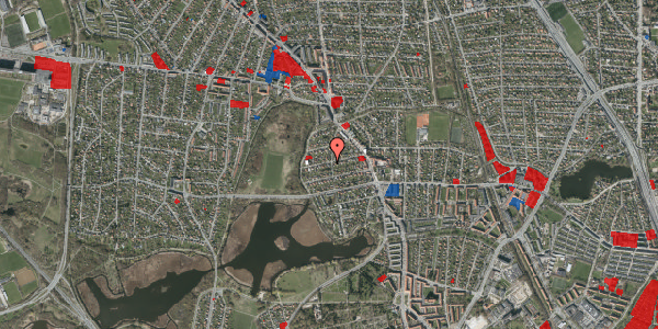 Jordforureningskort på Dalmosevej 21, 2400 København NV