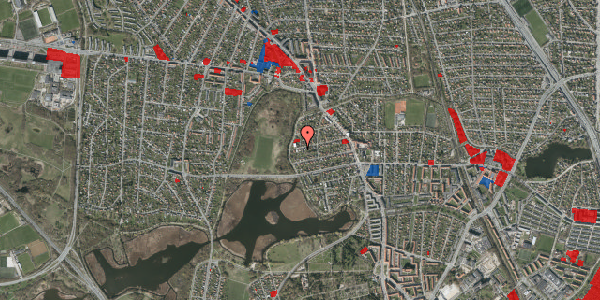 Jordforureningskort på Dalmosevej 33, 2400 København NV