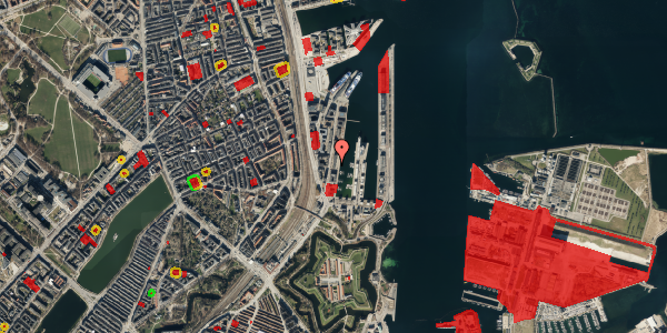 Jordforureningskort på Dampfærgevej 12, 2. 1, 2100 København Ø