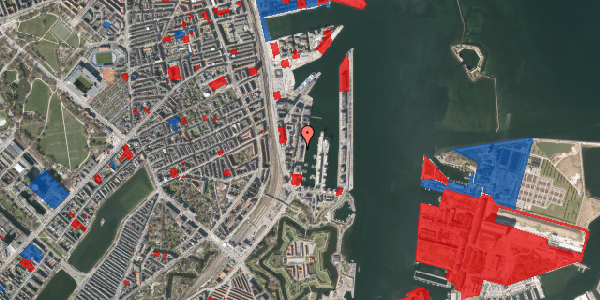 Jordforureningskort på Dampfærgevej 16, 1. 1, 2100 København Ø