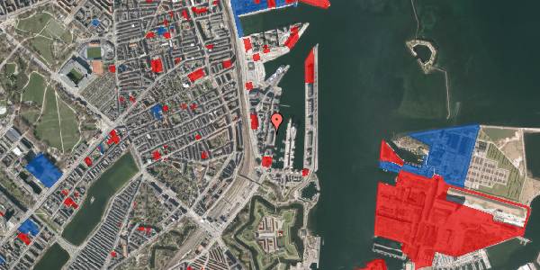 Jordforureningskort på Dampfærgevej 16, 1. 3, 2100 København Ø