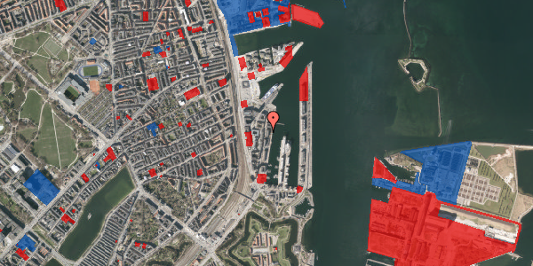 Jordforureningskort på Dampfærgevej 24B, 2. th, 2100 København Ø