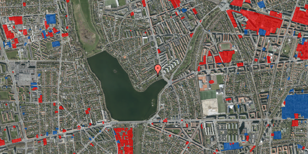 Jordforureningskort på Damstien 9, 2720 Vanløse