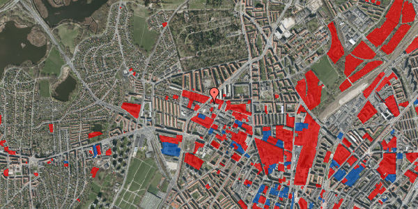 Jordforureningskort på Dortheavej 14, st. , 2400 København NV