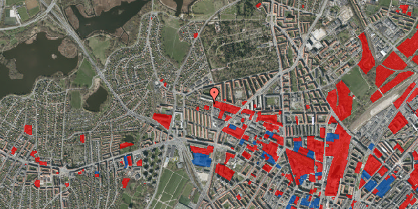 Jordforureningskort på Dortheavej 50, 2400 København NV