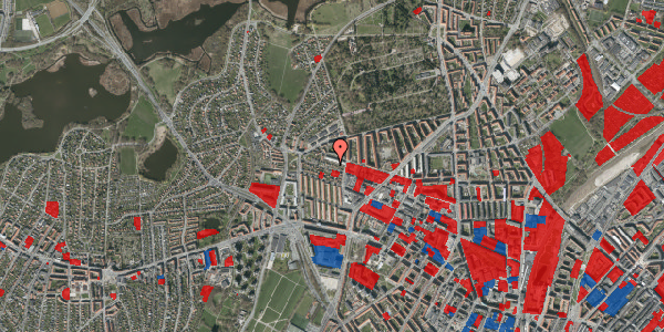 Jordforureningskort på Dortheavej 56, 2400 København NV