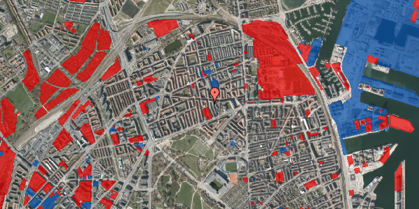 Jordforureningskort på Drejøgade 14, kl. , 2100 København Ø