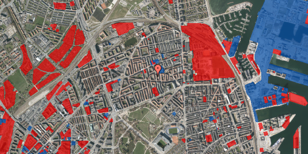 Jordforureningskort på Drejøgade 21, st. th, 2100 København Ø