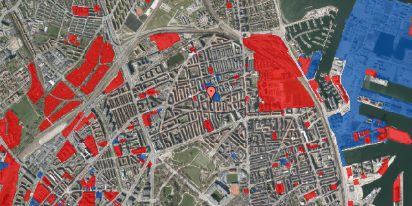 Jordforureningskort på Drejøgade 25, st. tv, 2100 København Ø