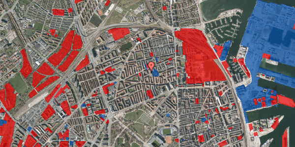 Jordforureningskort på Drejøgade 29, st. tv, 2100 København Ø