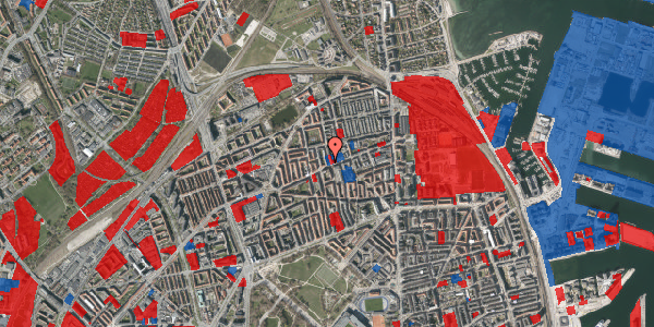 Jordforureningskort på Drejøgade 35, 1. 13, 2100 København Ø