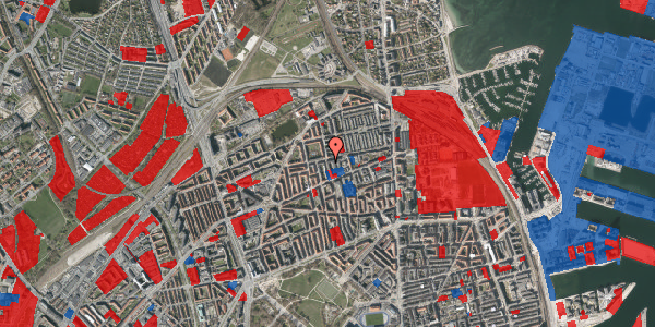 Jordforureningskort på Drejøgade 46, st. th, 2100 København Ø