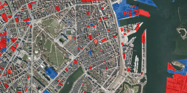 Jordforureningskort på A.L. Drewsens Vej 1, 2100 København Ø