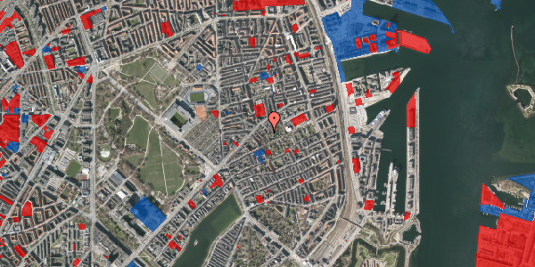 Jordforureningskort på A.L. Drewsens Vej 5, 2100 København Ø