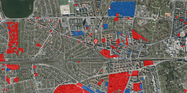 Jordforureningskort på Dronning Dagmars Allé 1, st. 1, 2500 Valby