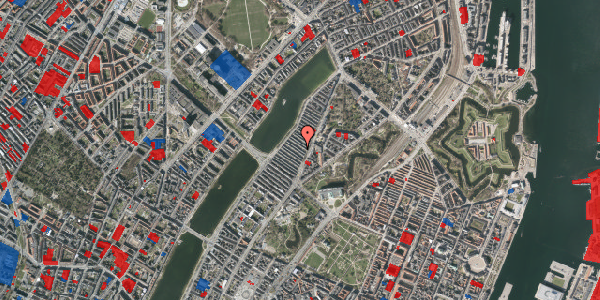 Jordforureningskort på Eckersbergsgade 13, 2100 København Ø