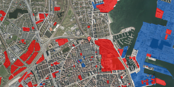 Jordforureningskort på Edvard Griegs Gade 9, st. tv, 2100 København Ø