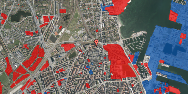 Jordforureningskort på Edvard Griegs Gade 10, st. tv, 2100 København Ø