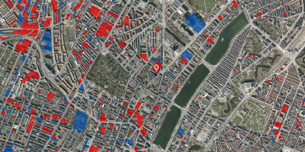 Jordforureningskort på Egegade 5, 1. tv, 2200 København N