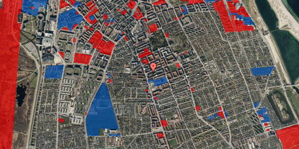 Jordforureningskort på Elbagade 8, 1. th, 2300 København S